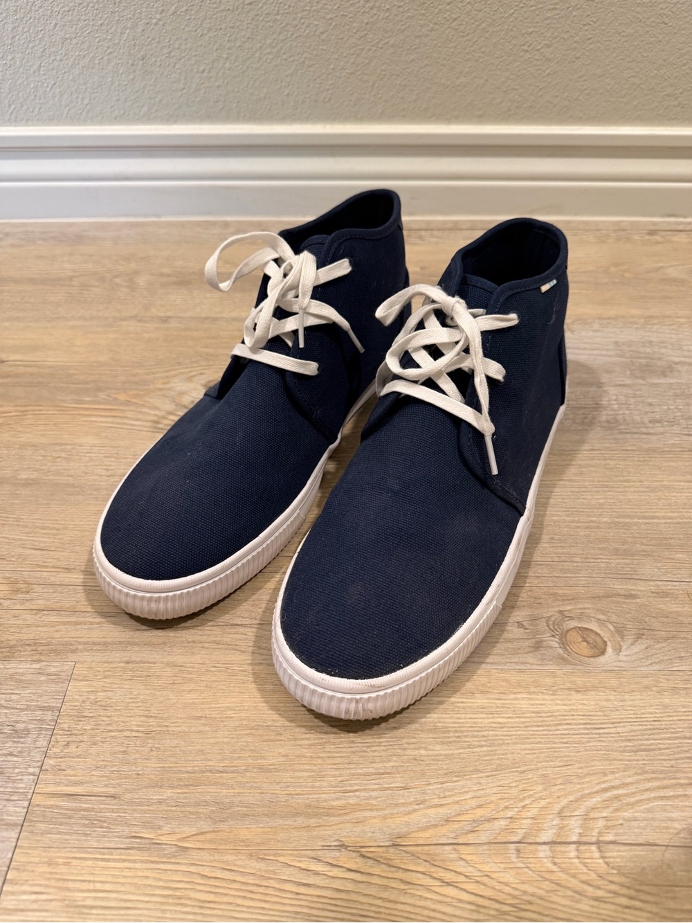 Toms Carlo - Mid-Sneaker - Navy Blue Men’s 10.5